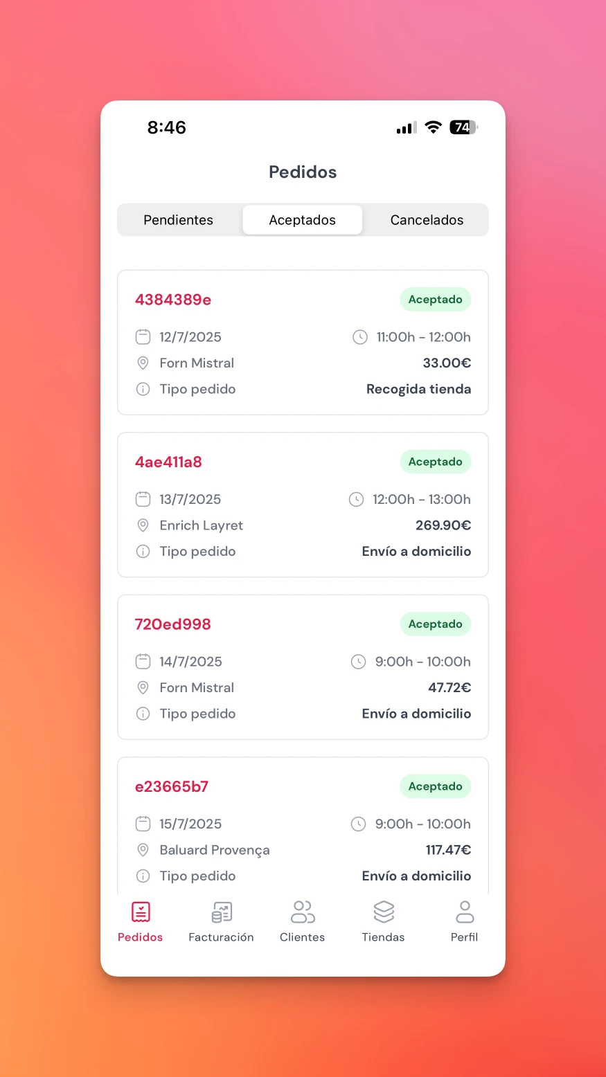 Bakering App