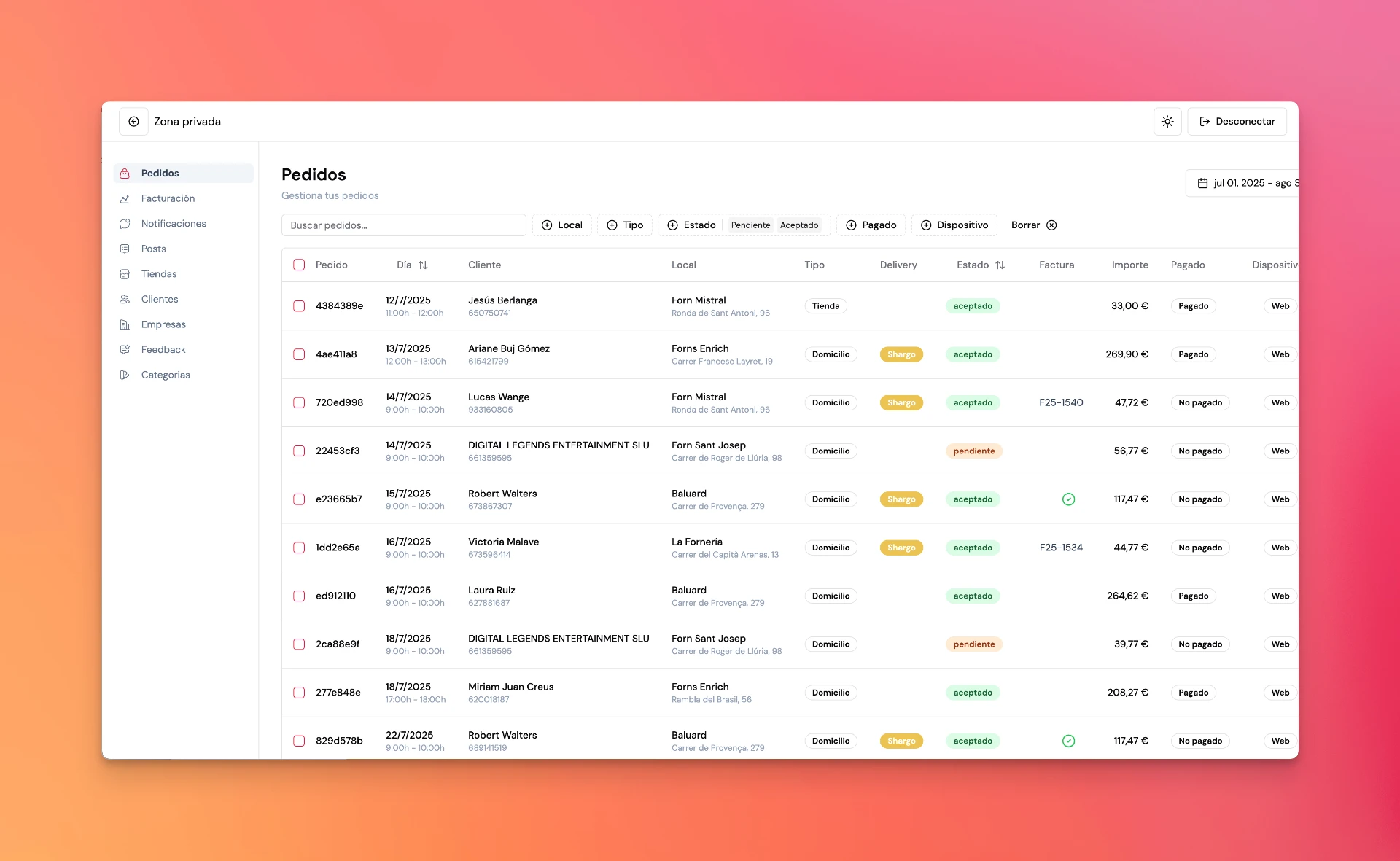 Bakering Website